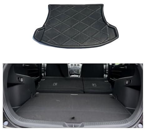 Auto-Gummimatte Auto Kofferraum Matte Für Mazda CX-7 CX7 ER 2006-2010 2011 2012 Teppich Teile Tablett Liner Boden Pad Raum Boot Laderaum Abdeckung Zubehör