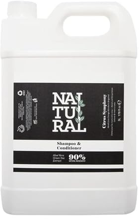 Shampoo & Conditioner 90% Natural by Taylor of London, 5Ltr Refill
