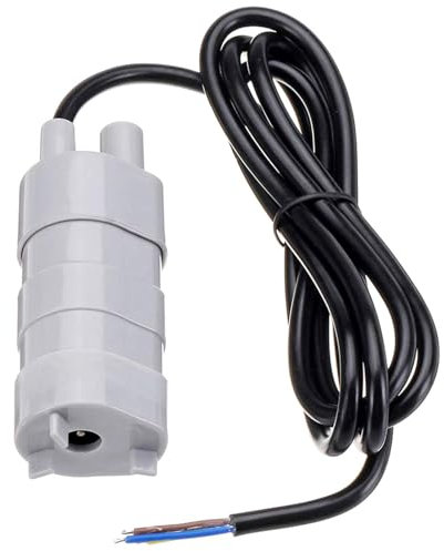 Bohaner Water Pump Pumping Head 12V High Flow Submersible Pump DC 600 L/H Micro Motor Water Pump for Fish Tank Soilless Cultivation Garden Watering