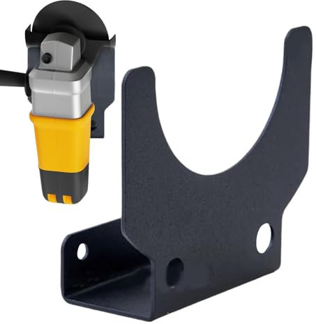 Rrlihjgu Angle Grinder Hook Wall Mounted Storage Solution For Polishing Tools,Angle Grinder Wall Mount, Grinder Storage Bracket Heavy For Home Garages, Machine Workshops