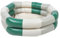 Yardenfun Piscina Inflable Pequeña de PVC con Diseño de Rayas Retro para Verano de Inflar y Almacenar para Fiestas y Actividades al Aire