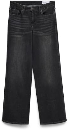 VERO MODA Female Jeans VMLEXI-Stretch Mid Rise Weiter Beinschnitt Jeans
