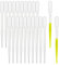 Pipetas de transferencia de plástico Moveland, 50 unidades, 3 ml, cuentagotas de ojos, pipetas de aceites esenciales, herramienta de maquillaje