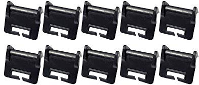 lasiprofi 10 Stk. Kantenschutz VW 135 x 90 mm für 25-75 mm Gurtband Farbe schwarz