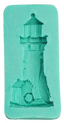 Silikon Backform Leuchtturm Fondantform Für Diy Kuchen Dekorationen, Antihaftbeschichtet Und Hitzebeständig, Vielseitig Für Schokolade Und Marzipan