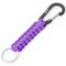 EOTW Paracord Schlüsselanhänger Karabiner Karabinerhaken D Ring Schlüsselband Schlüsselring für Motorrad Auto Camping Wandern Männer Frau Kinder (1Lila)