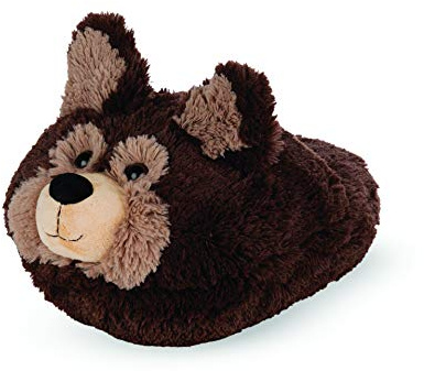 COZY NOXXIEZ Lustige Plüsch Kinder Fußwärmer - Wärmekissen für die Füße, Klein genug als Kinder Hausschuhe und Fusswärmer im Kuscheltier-Look
