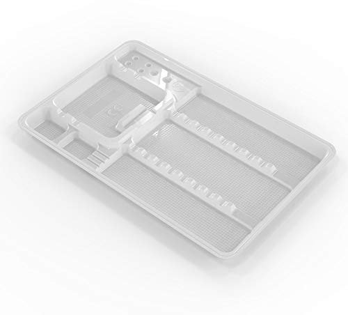 Cotisen Vassoio USA e Getta. 100 Pz. Vassoi Clinici 28,5 x 18,5 cm