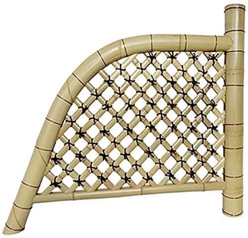 Gartenpalisade Rasenkanten Palisade Zaun Bambus Zaun Dekoration Kreative handgemachte Zaun Villa Yard Balkon Landschaft Bambus QAF210508