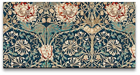 Paul Sinus Remaster 120x60cm William Morris Design Weltbekannt Blumenmuster Vintage Dekorativ