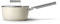Smeg, Casseruola a un Manico Antiaderente CKFS2011CRM con coperchio incluso, Diametro 20 cm, Manico in Acciaio Inossidabile, Per Tutti i Piani Cottura, Fino a 250° in Forno, Capacità 2,8L, Panna