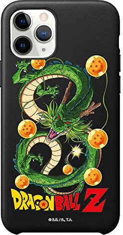 Personalaizer Original Case Compatible with iPhone 11 Pro Black with a Dragon Ball Z Shenron and Balls Design
