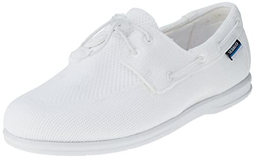 Sebago Monterey - Scarpe da Barca da Uomo, Colore: Bianco, Taglia 40, Bianco, 42 EU