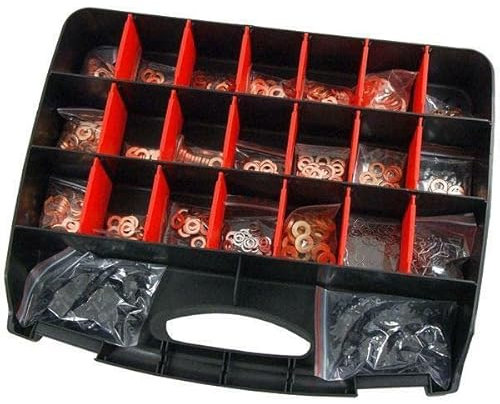 Neilsen, Diesel Injector Washer Copper Ring Tee Assortment Set (Genuine Neilsen CT4675)
