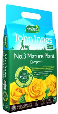 Westland John Innes Peat Free No 3 Mature Plant Compost 10L