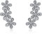 Meissa Orecchini Fiore Argento 925 Orecchio Girasole Margherita Climber Crawler Gioielli Donna Ipoallergenico