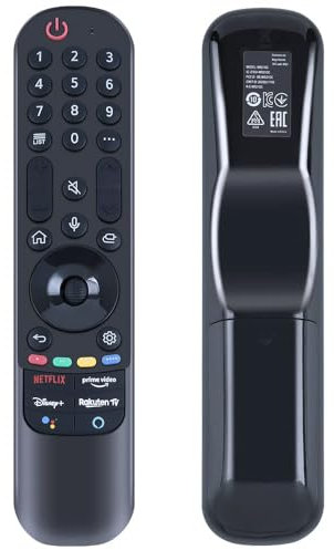 GOUYESHO AN-MR21GC MR21GC - Telecomando di ricambio per LG OLED TV Z1 G1 C1 B1 A1, NanoCell TV NANO75 NANO85 NANO90 NANO99, UHD TV UP75 UP76 UP77