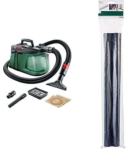 Bosch Home and Garden Bosch Handstaubsauger EasyVac 3 (700 Watt, 3 L Staubbehälterkapazität, im Karton) 2609256F27 2 x Verlängerungsrohr für Staubsauger UniversalVac 15 und AdvancedVac 20
