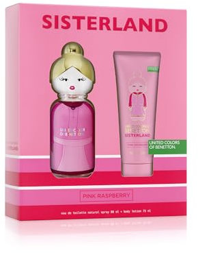 BENETTON SISTERLAND PINK 80 ML+BODY