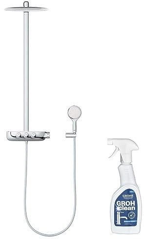 GROHE Colonne de douche thermostatique Rainshower System SmartControl 360 Duo avec nettoyant GrohClean