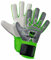 Erima Unisex Jugend Flex-Ray New Talent 2.0 Torwarthandschuh (7222401), grau/Green, 6