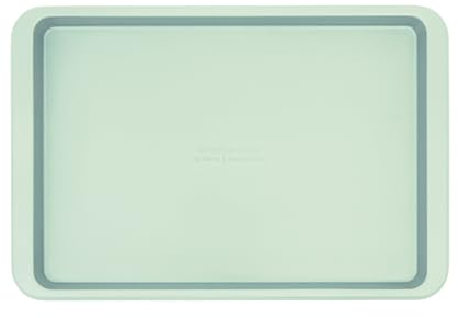 KitchenAid 9 x 13 in Nonstick Swiss Engineered Aluminized Steel Baking Sheet, Dishwasher Safe, Pistachio