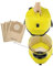 CobydA 20 Bolsas for aspiradora. Compatible con Karcher 6.959-130.0. Bolsas de Filtro for Bolsas de Filtro A2201 WD3 húmedas y secas. Piezas de aspiradora en seco