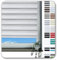 Rollmayer Doppelrollo Klemmfix ohne Bohren Klemmrollo Fensterrollo Duo Rollo Sonnenschutzrollo Zebrarollo Seitenzugrollo für Fenster und Tür (Melange Weiß Grau - 80 x 130 cm - BxH)