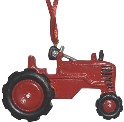 Traktorschmuck für Traktoren | Baumschmuck aus Harz für Traktor zum Aufhängen, Baumschmuck - Weihnachtsfeierzubehör, Autodekoration, Bauernfahrzeuge