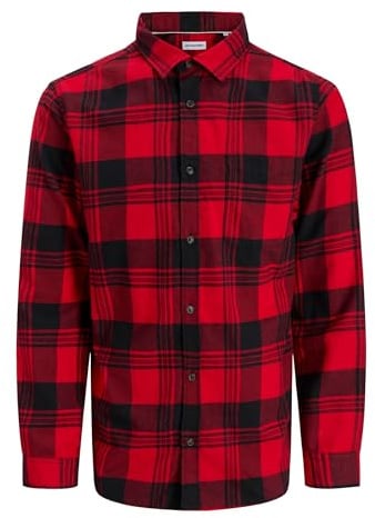JACK & JONES Ls Jjjames Buffalo T-Shirt Taille L Homme
