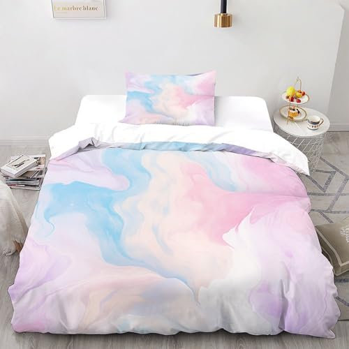 SOJFGSNAJ Morandi Totem Bettwäsche Totem Mädchen Mikrofaser Bettwäsche Bettwäsche Aus Microfaser - Bettbezug Mit Reißverschluss Und 1 Kissenbezug Single（135x200cm）