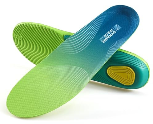 XINIFOOT Laufschuh-Einlegesohlen für Damen und Herren, Sport-Einlegesohlen, Wandern, Hockey, Tennis, Basketball, stoßdämpfende Einsätze zur Linderung von Fußschmerzen und ganztägigen Komfort
