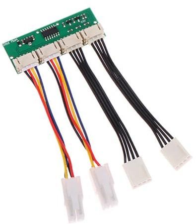 Zeizafa 12V 4 in 1 Square Fan Simulators Emulator Special for S21 S19K Electronic Component Easy Operational Fan Simulators