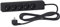 Schneider - Bloc multiprises 5 Prises 2P+T 3m - Anthracite