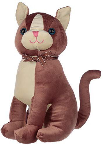 Puckator DST81 Brown Cat with Ribbon Door Stop