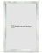 Stallmann Design 'My Frames' Bilderrahmen 80 x 100 cm | Farbe: Weiß-Silber gewischt | nostalgischer Retro Rahmen - kombiniert Used-Look mit modernem Flair