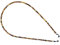 GoOptical Mottle Fade Acrylic Glasses Chain Eyewear Holder 8mm x 6mm (Coffee Fade)