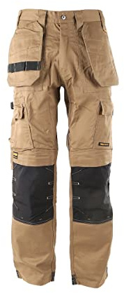 DEWALT Protradesman Stretchhose für Herren, Arbeitshose, hautfarben, 36W x 31L