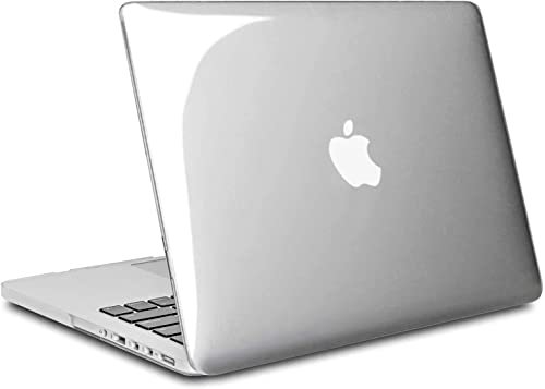 Case For MacBook Pro 15 Retina Laptop, Slim Plastic Hard Shell Protective Case for MacBook Pro 15 inch Retina (Model: A1398) (Clear/Crystal)
