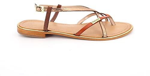 LES TROPEZIENNES PAR M. BELARBI Femme Monaco Sandale, Brique Multi, 38 EU