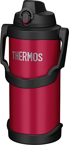 Thermos FJQ-3000 R Vacuum Insulated Sports Jug, 1.3 gal (3 L) Red