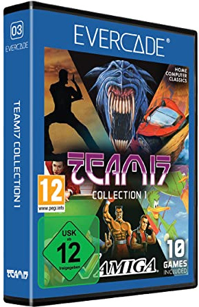 Blaze Evercade Team 17 Amiga Collection 1 Cartridge