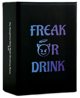 Freak Or Drink Erweiterungspaket für Paare, das verrückteste Trinkspiel, perfekt für Verabredungen, Geburtstage und Jubiläen, Valentinstagsgeschenke, Paar-Geschenke, Paar-Spiele
