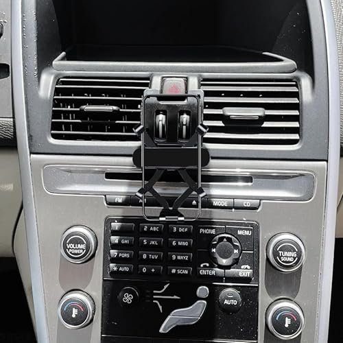 GXQKHFA Mobile Phone Holder Car Compatible Con 2009-2017 Volvo XC60 Mobile Phone Holder Accessories (for 2009-2017 XC60)