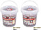 Connex Universalschrauben 5,0 x 80 mm - 175 Stück im Set - Senkkopf - TX-Antrieb - Teilgewinde - Gelb verzinkt - Inkl. Bit/Schrauben-Set/Schrauben-Eimer / B30084 (Packung mit 2)