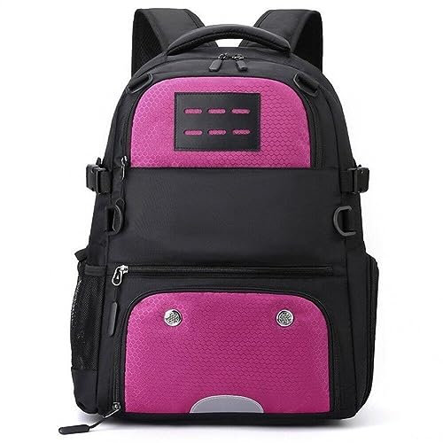 Casiler Fußball -Rucksack -tragbeutel Wasserdichtes Leichter Sport -Rucksack Großer Kapazitätsschule Für Campingreisen Im Freien