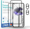 smartect Verre Trempé [2 + 2 Pièces, Full Screen, Clear] pour Nothing Phone (1), Écran + Caméra, Protecteur d'écran en Verre HD Anti Rayures, Sans Bulles, Dureté 9H, 0.3mm Ultra Transparent