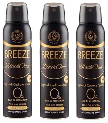 Italian Gourmet Deodorante Deo Spray Black Oud Duft für Körper 3 x 150ml | Fragranza intensa maschile; schneller Trocknungseffekt, Alltagsschutz mit, Gesamtnettogewicht 450 ml + Kostenlos Polpa 400g