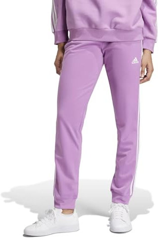 Adidas Primegreen Essentials Warm-Up Slim Tapered 3-Stripes Track Pantspants, Viola Preamato, S