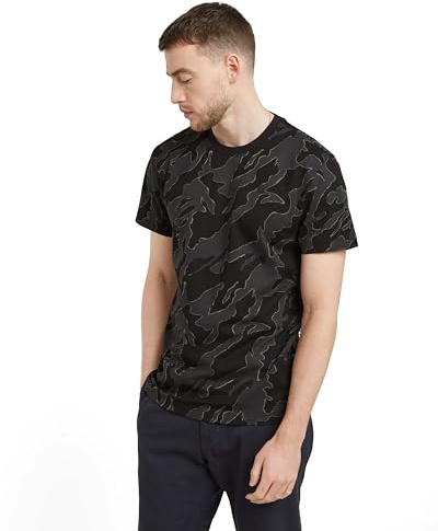 G-Star Herren Island Camo T-Shirt, Mehrfarben (cloack Island camo D25082-C334-G741), M